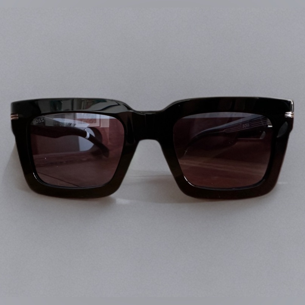 NWT - BOSS Eyewear - Hugo Boss Black Sunglasses - BOSS 1501/S INA/KU